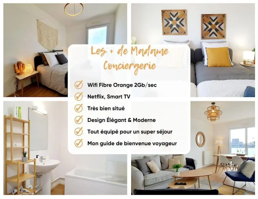 Appartement Sterenn By Madame Conciergerie à Rennes France
